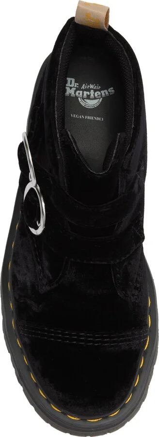 Devon Double Buckle Velvet Chukka Boot - Image 5