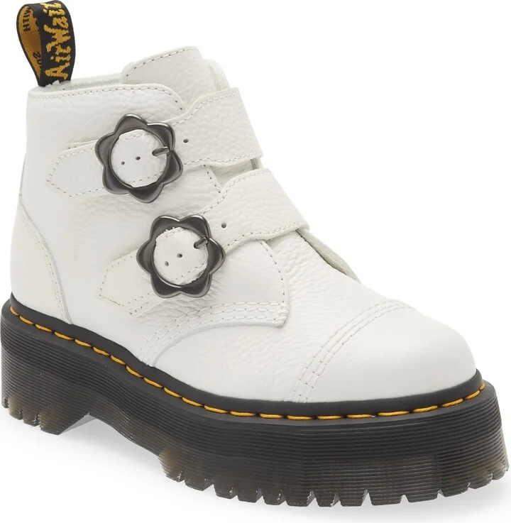 Devon Flower Platform Bootie