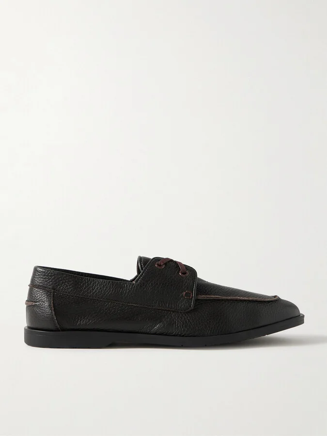 Devon Full-Grain Leather Boat Shoes