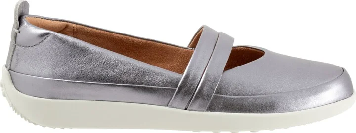 Devon Mary Jane Flat - Multiple Widths Available - Image 11