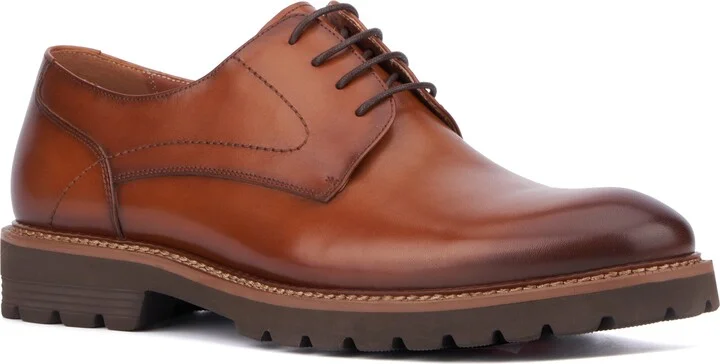 Devon Plain Toe Lug Sole Derby