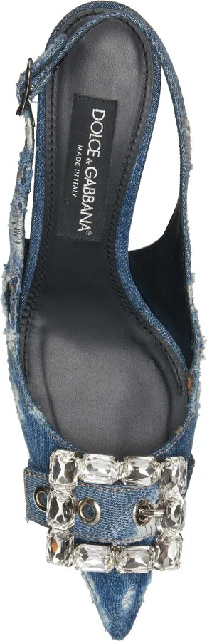 Devotion Crystal Buckle Slingback Pump - Image 5