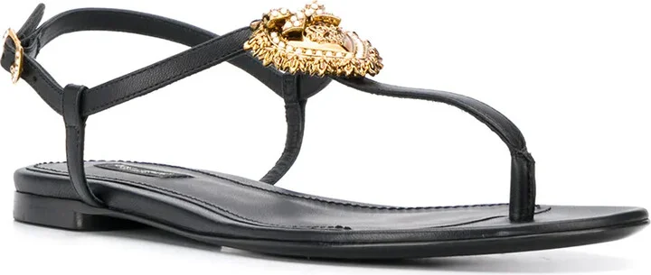 Devotion leather thong sandals - Image 2