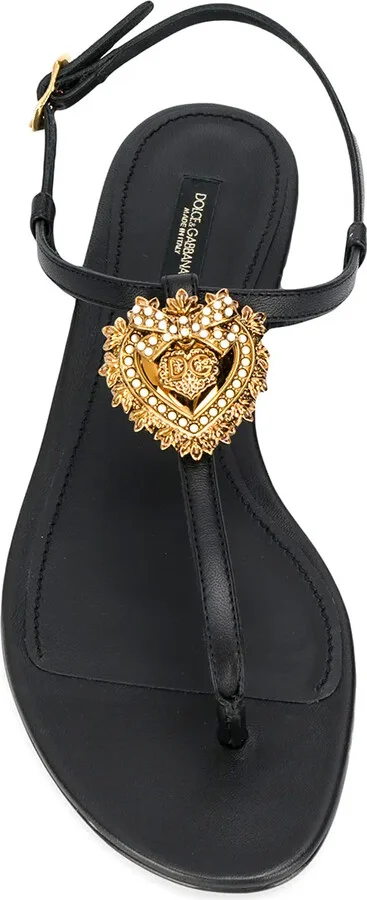 Devotion leather thong sandals - Image 4