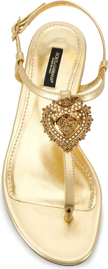 Devotion leather thong sandals - Image 4