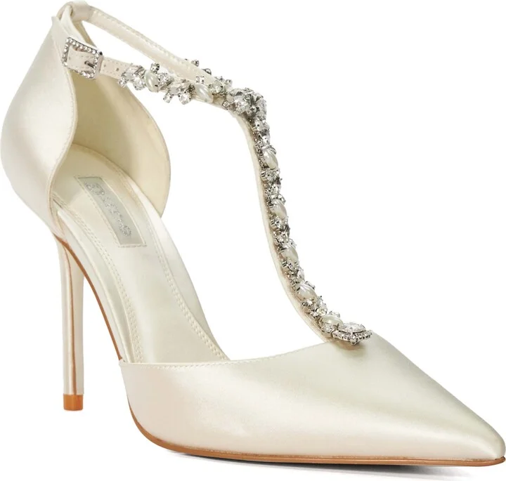 Devotional T-Strap Pointed Toe Pump