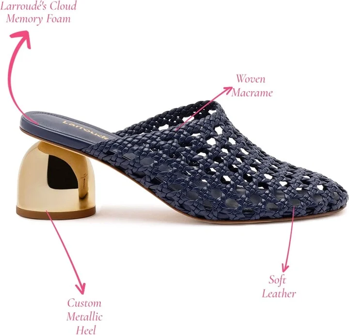 Dew Drop Macrame Mule - Image 5