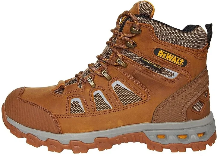 DeWALT Grader Men's Shoes Wheat Poseidon : 7 M, Textile/Leather - Image 6