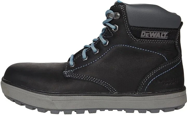 DeWALT Plasma Women's Shoes Black/Grey : 5 M, Leather - Image 6