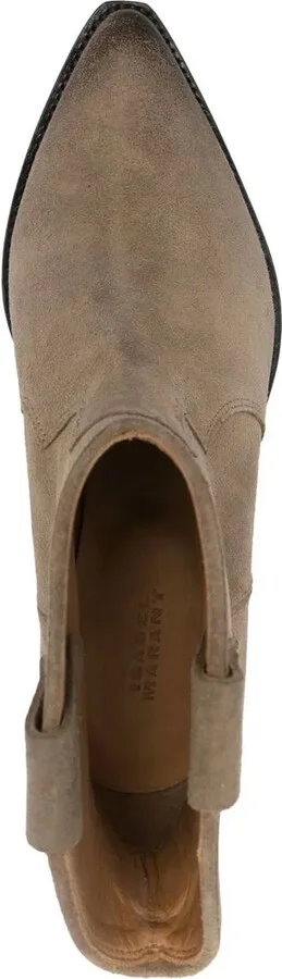 Dewina 45mm suede boots - Image 4