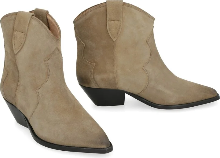 Dewina Suede Ankle Boots - Image 3