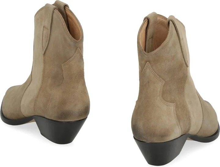 Dewina Suede Ankle Boots - Image 4