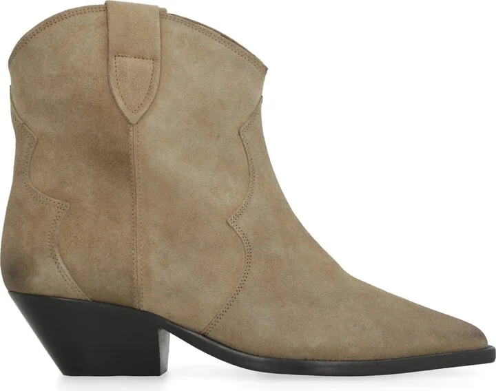 Dewina Suede Ankle Boots