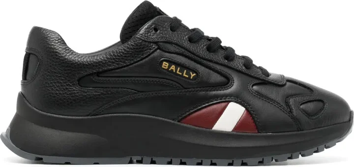Dewy leather sneakers