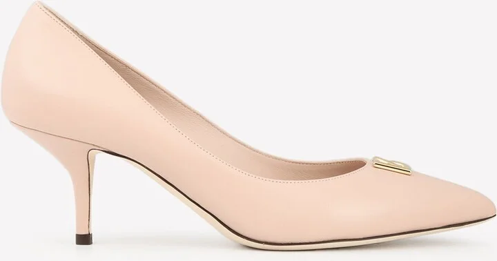 DG 60 Pointed Toe Pumps in Leather