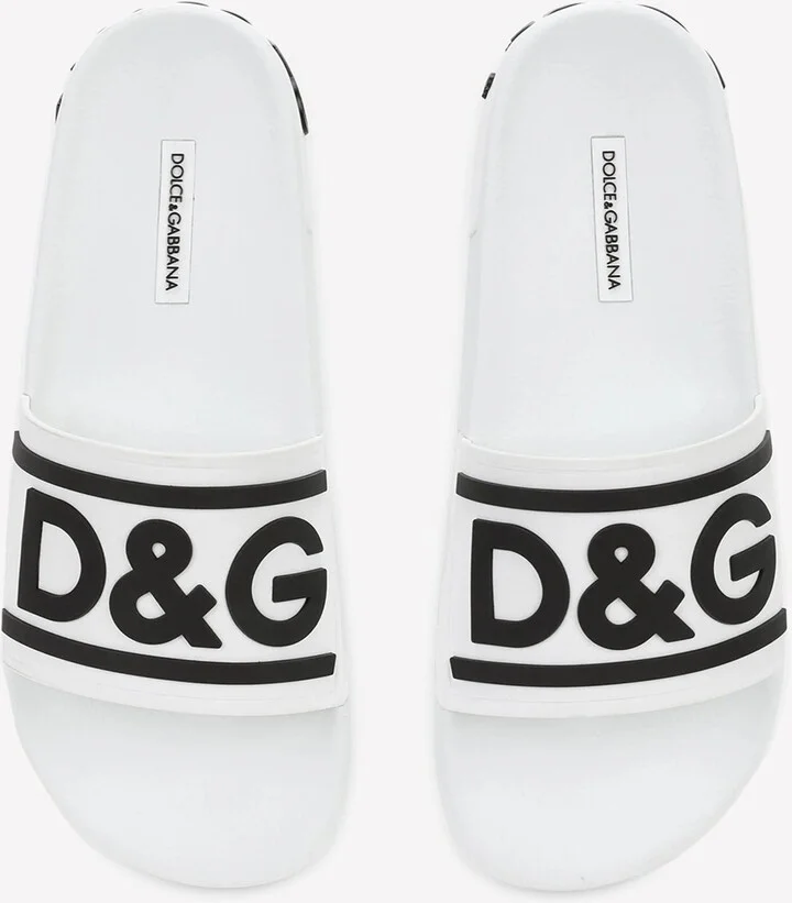 DG Beachwear Rubber Slides - Image 2