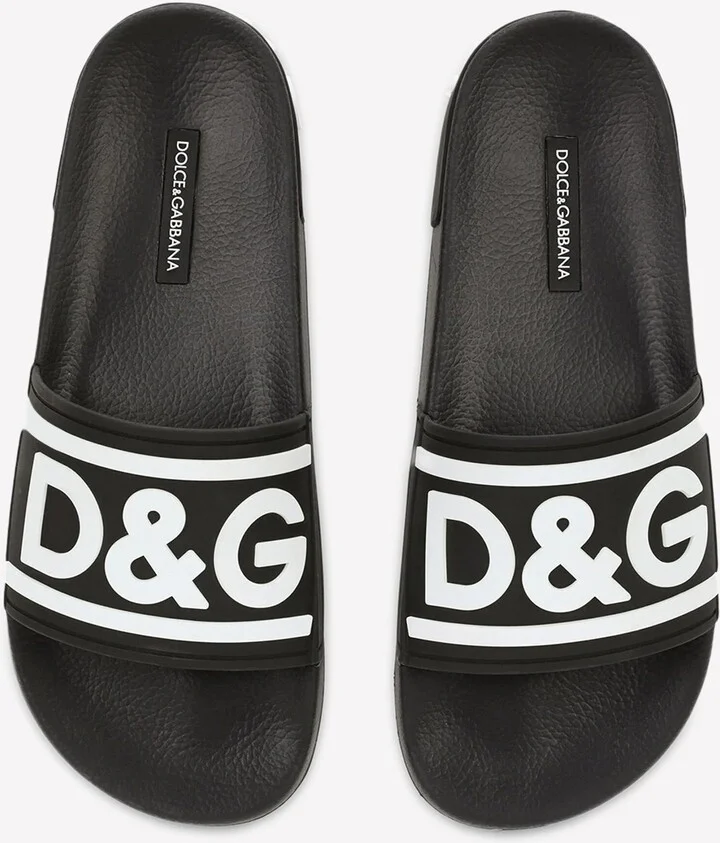 DG Beachwear Rubber Slides - Image 2