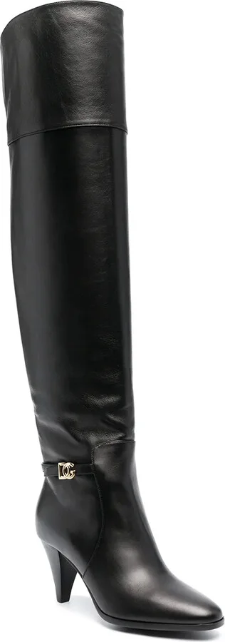 DG buckle knee-length boots - Image 2