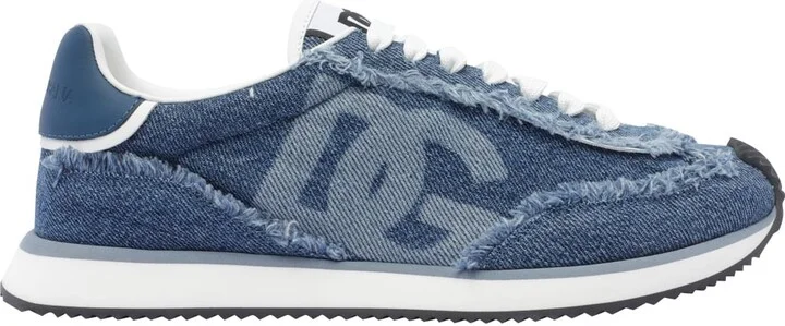 Dg Cushion Sneakers In Denim