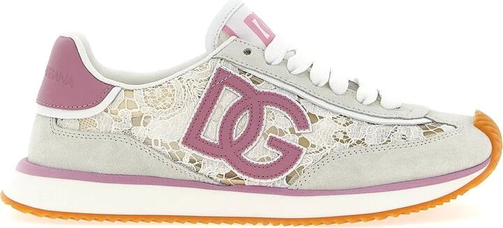 Dg Cushion Sneakers Pink