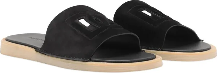 DG cut-out suede slides - Image 2