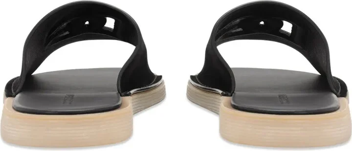 DG cut-out suede slides - Image 3
