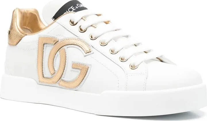 DG-embellished low-top sneakers - Image 2