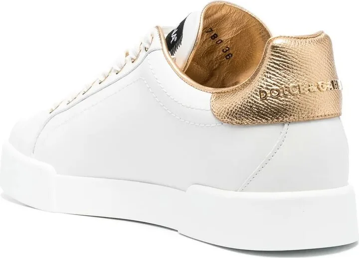 DG-embellished low-top sneakers - Image 3