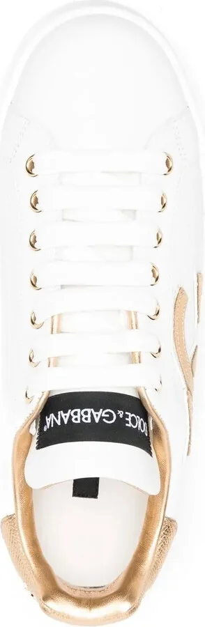 DG-embellished low-top sneakers - Image 4