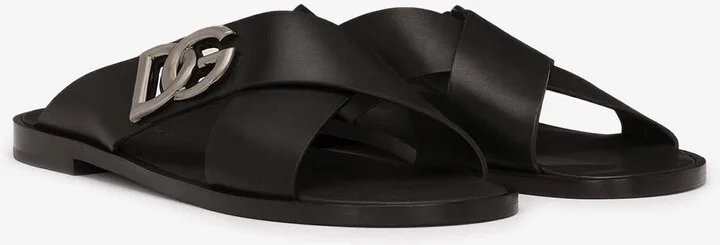 DG Light Calf Leather Sandals