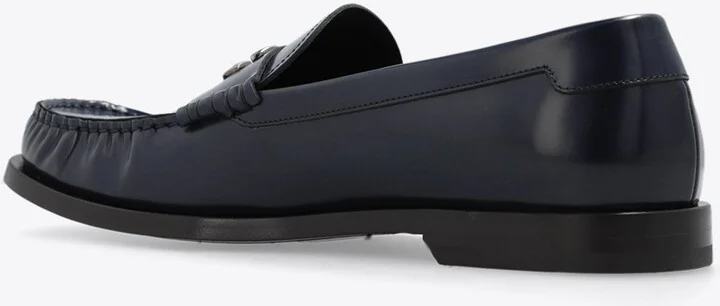 DG Logo Brushed Leather Loafers - Image 2