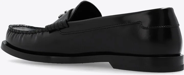 DG Logo Brushed Leather Loafers - Image 2