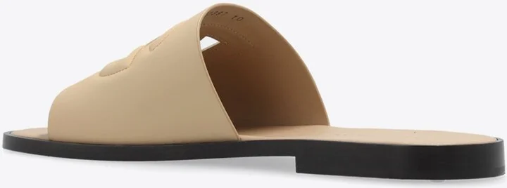 DG Logo Calf Leather Slides - Image 2