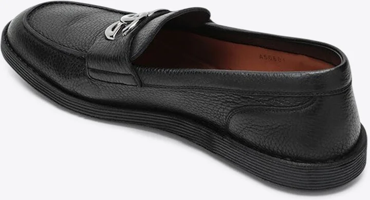 DG Logo Deerskin Leather Loafers - Image 2