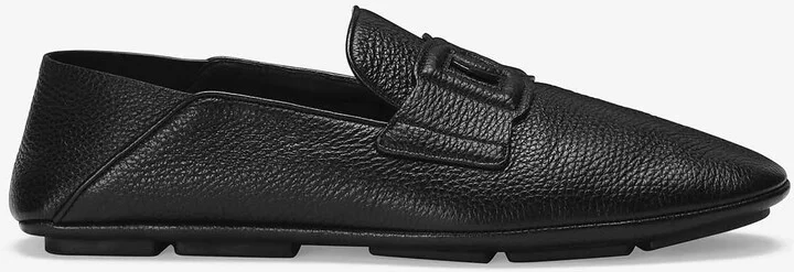 DG Logo Deerskin Loafers