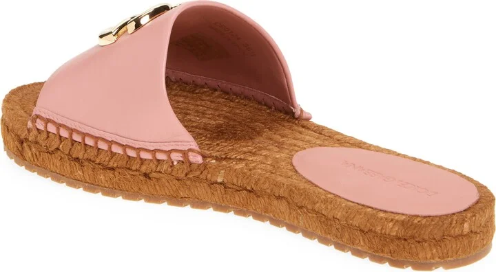 DG Logo Espadrille Flat Sandal - Image 2