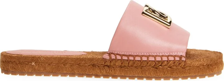 DG Logo Espadrille Flat Sandal - Image 3