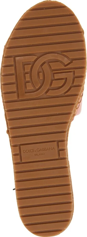 DG Logo Espadrille Flat Sandal - Image 6