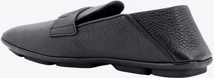 DG Logo Leather Driving Loafers - Image 2