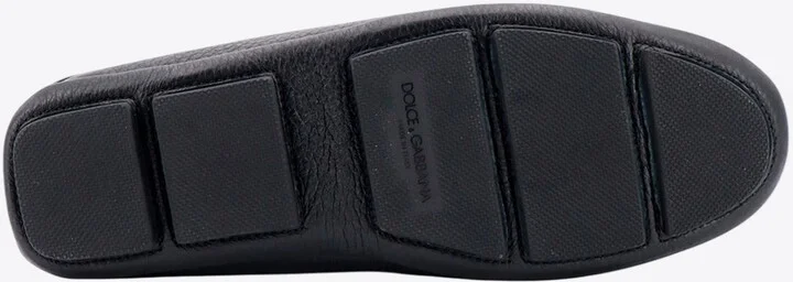 DG Logo Leather Driving Loafers - Image 3