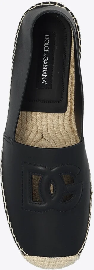 DG Logo Leather Espadrilles - Image 3