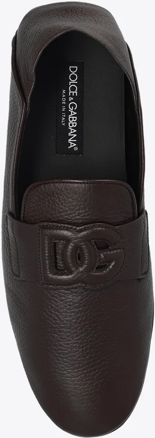 DG Logo Leather Loafers - Image 3