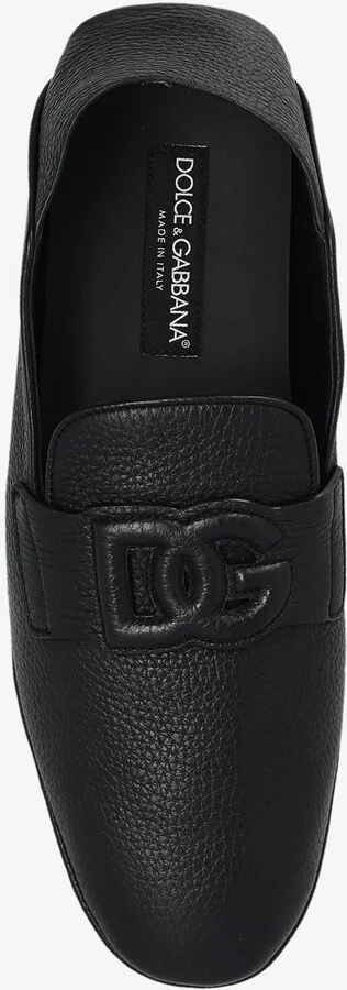 DG Logo Leather Loafers - Image 3