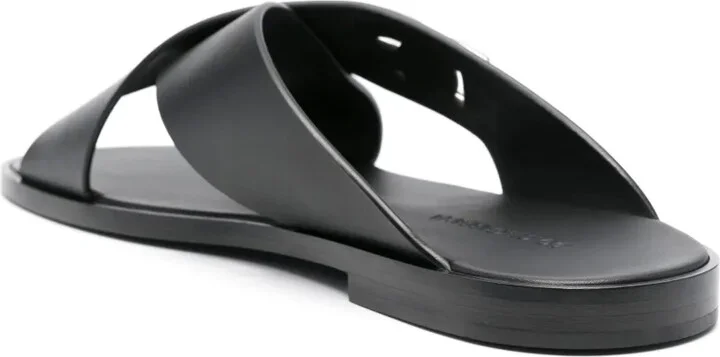 DG-logo leather sandals - Image 3