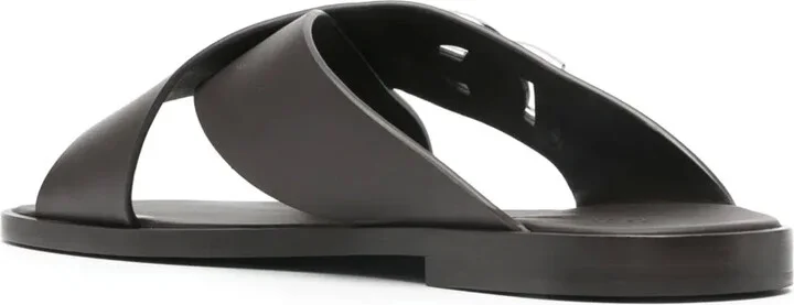 DG-logo leather sandals - Image 3