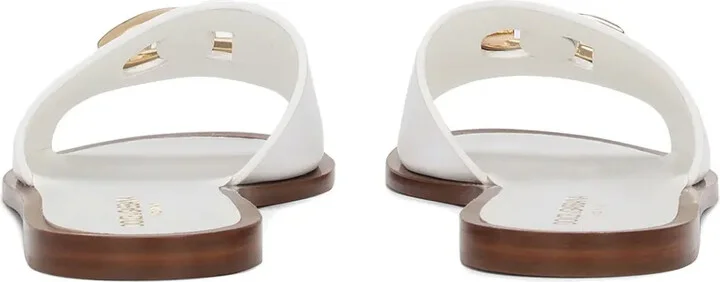 DG-logo leather sandals - Image 3