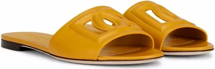 DG Logo leather sandals - Image 2