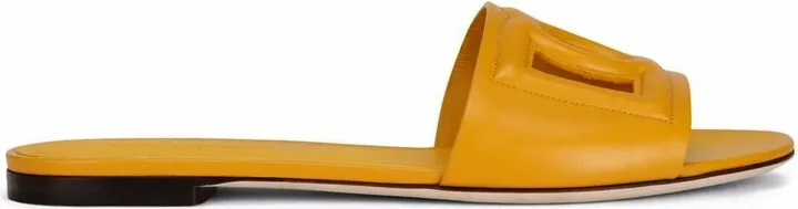 DG Logo leather sandals - Image 5