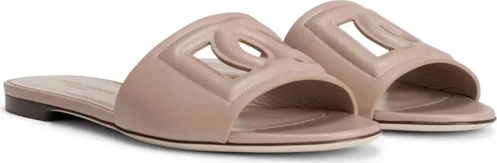 DG Logo leather sandals - Image 2