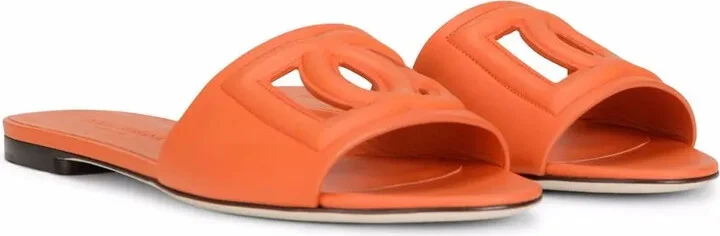 DG Logo leather sandals - Image 2